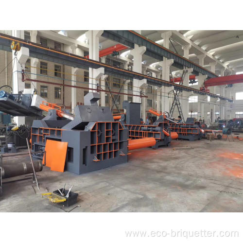 Scrap Ferrous and Non-Ferrous Metal Hydraulic Baler